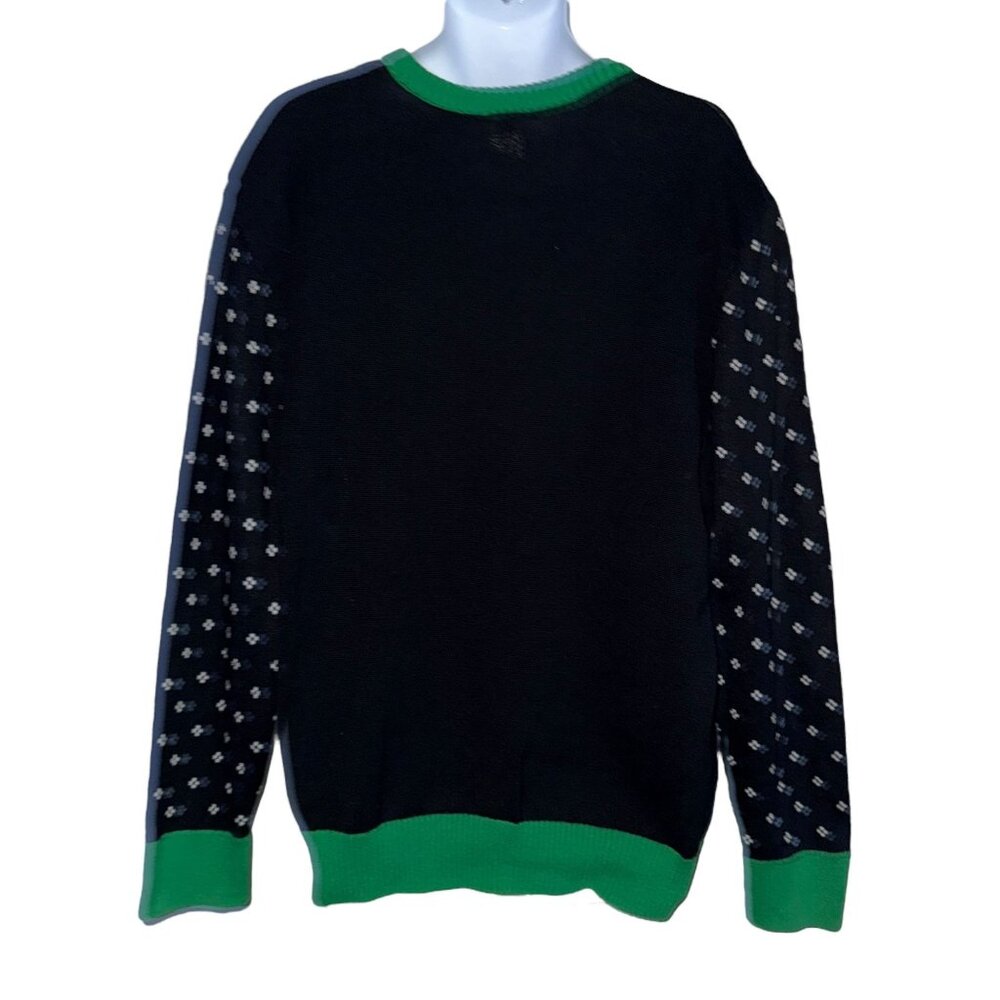 Star Wars Darth Vader Sweater Mens XL Ugly Christmas Holiday Candy Canes Black - Picture 6 of 9